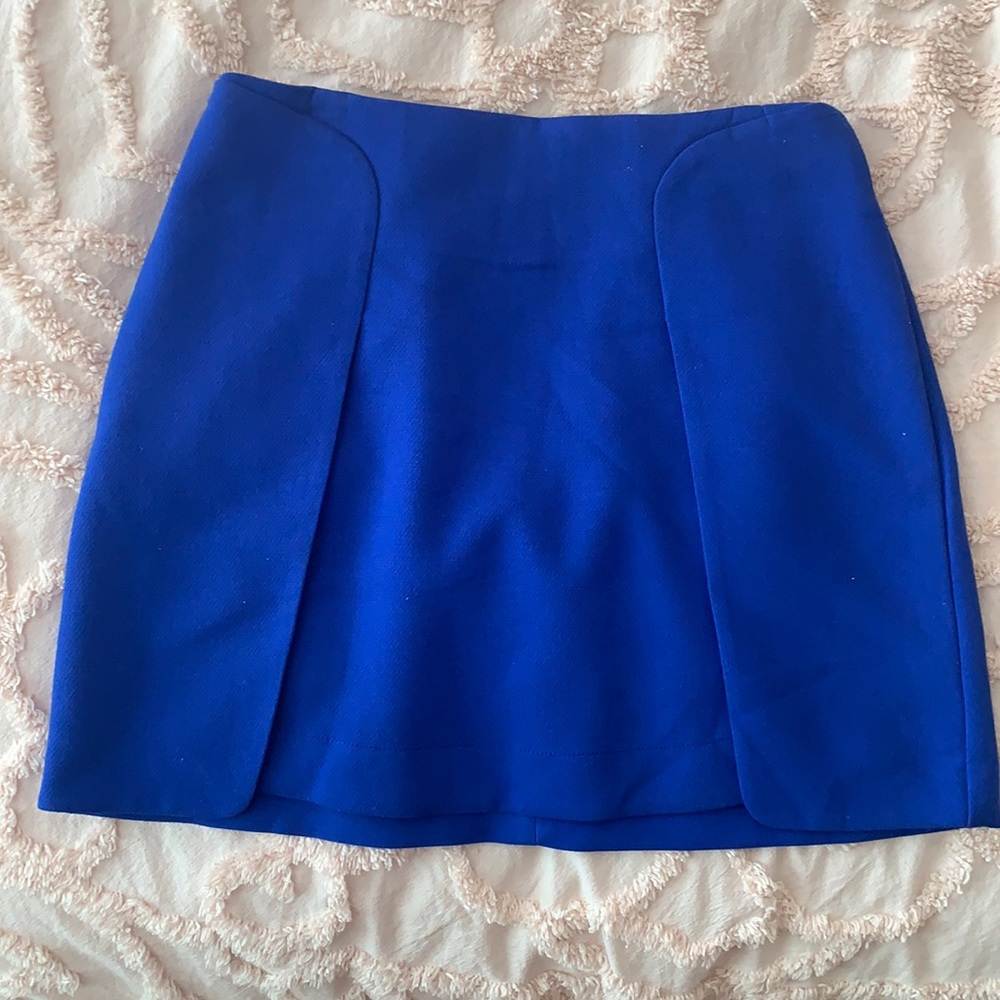 Cobalt Blue Banana Republic Skirt